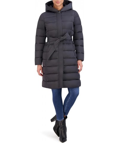 Women's Nylon Channel Quilted Jacket Anthracite $70.97 Jackets