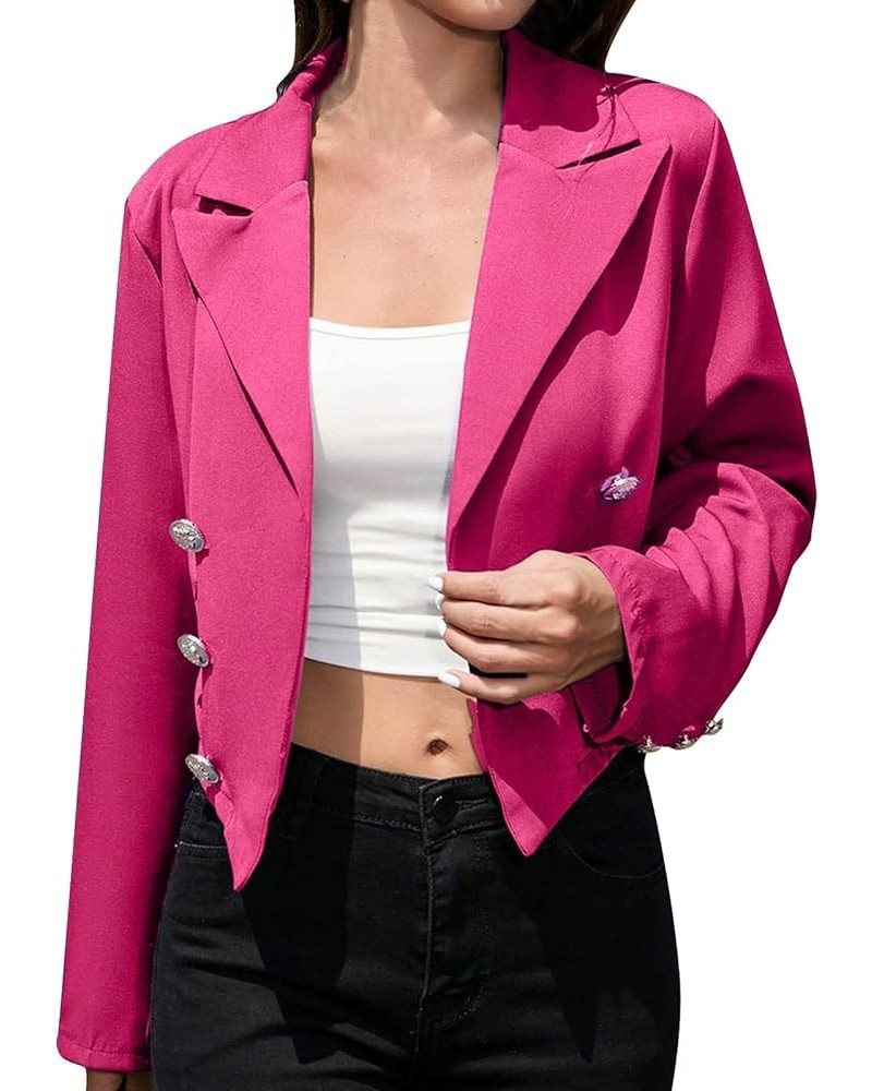 Blazers for Women Fashion Work Office Casual Open Front Cardigan Solid Long Sleeve Lightweight Blazer Jackets Z05red $10.79 B...