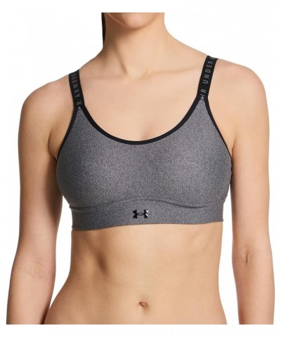 Women's High Impact Crossback Bra Charcoal Light Heather (019)/Sea Mist $17.86 Lingerie