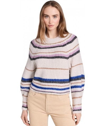 Women's Desmond Stripe Sweater Sandstone $14.58 Sweaters