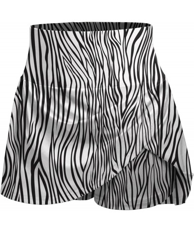 Tennis Skirt for Women High Waisted Athletic Golf Skorts Skirts for Running Casual Stretchy Pleated Tennis Skirts 02-zebra $1...