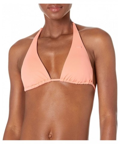 Women's Beach Classics Elongated Bikini Top Fusion Coral $14.70 Swimsuits