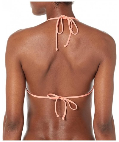 Women's Beach Classics Elongated Bikini Top Fusion Coral $14.70 Swimsuits