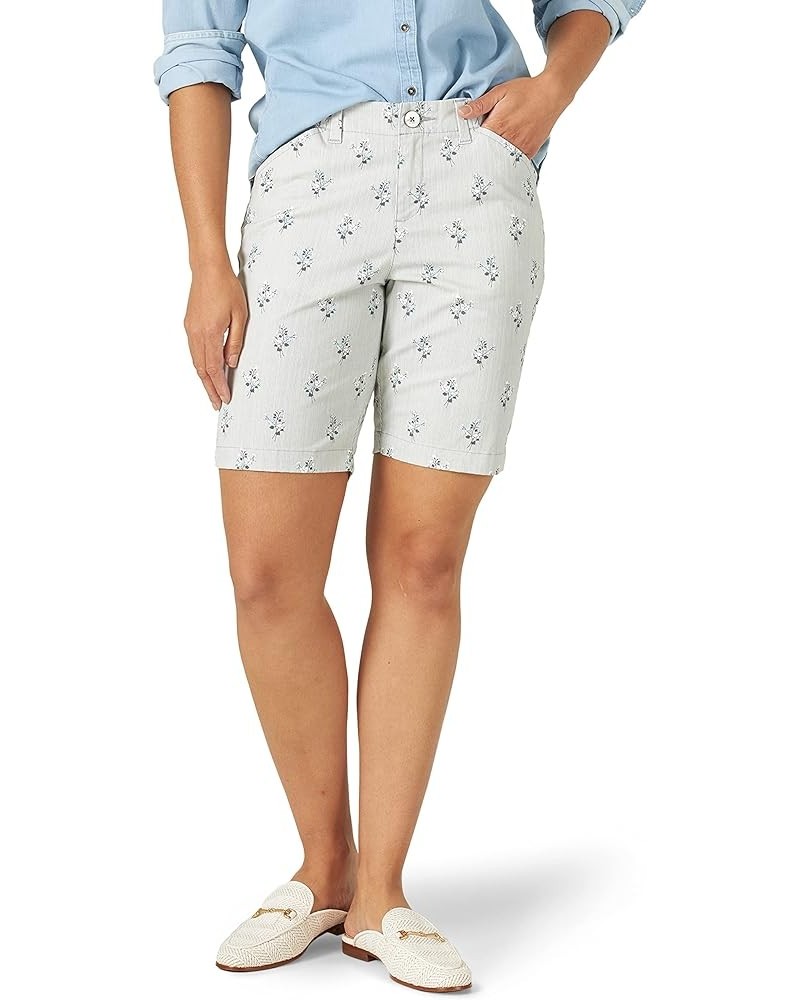 Women's Legendary 9" Chino Bermuda Short Striped Floral $21.76 Shorts