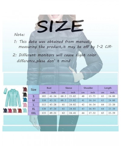 Packable Puffer Jacket for Women Lightweight Short Down Jackets Trendy Slim Fit Bubble Coat Winter Puffer Jackets with Hood B...