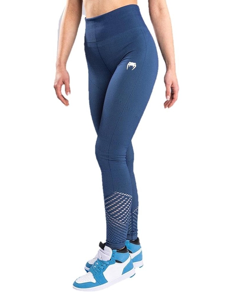 Women's Standard Sparring Seamless Leggings Navy Blue $18.91 Activewear