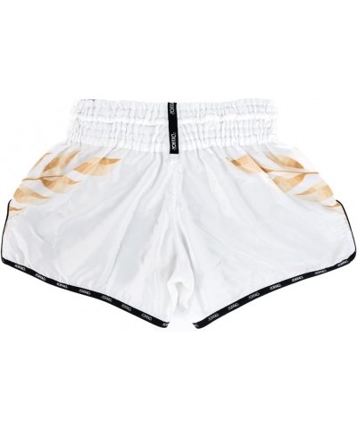 Muay Thai Boxing Shorts for Men & Women | Premium Satin Shorts for Athletes | Ideal for Training & Competition Far White $23....