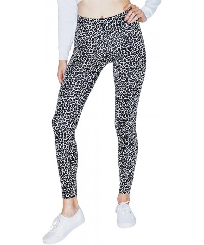 Women's Cotton Spandex Jersey Legging Leopard $9.55 Leggings