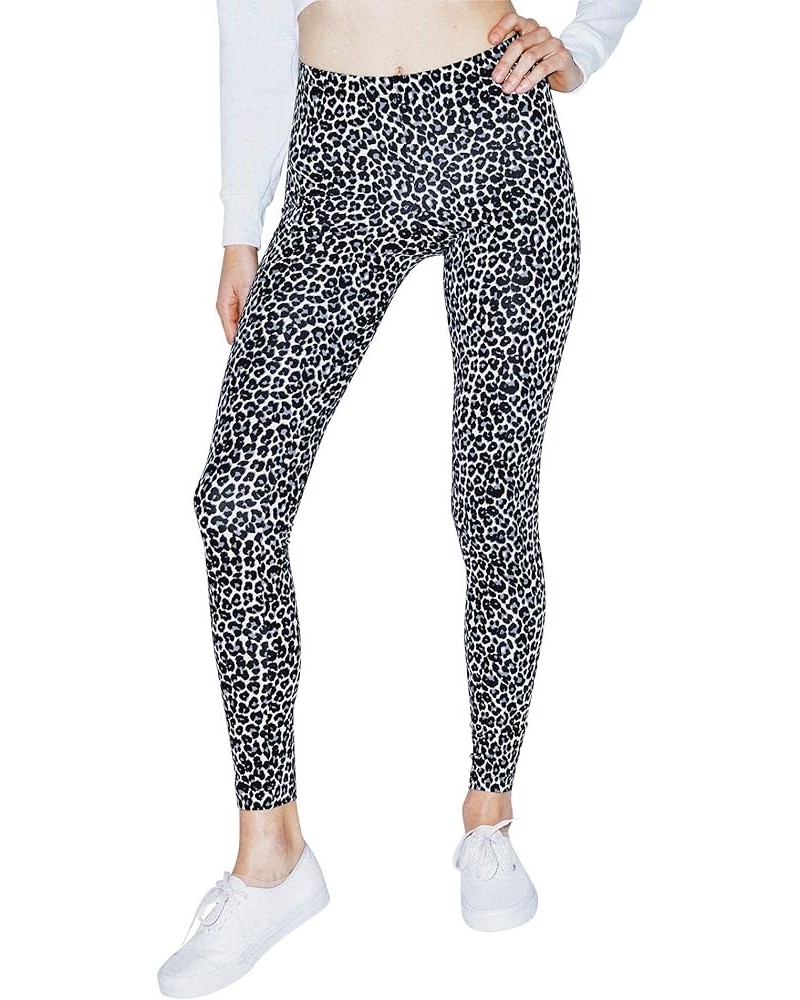 Women's Cotton Spandex Jersey Legging Leopard $9.55 Leggings