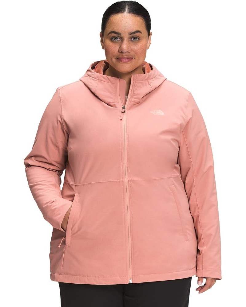 Women's Shelbe Raschel Hoodie (Standard and Plus Size) Rose Dawn $38.41 Jackets