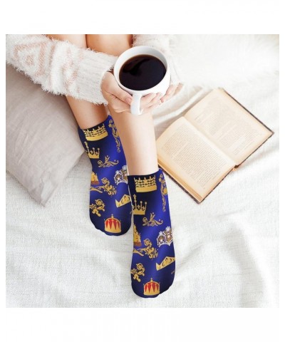 Unisex Novelty Socks Outdoor Dress Socks 5 Pairs, Hiking Camping Wicking Ankle Socks Pattern (160) $14.29 Activewear