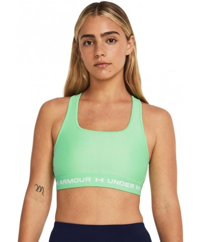 Women's Crossback Mid Impact Sports Bra (350) Matrix Green / Matrix Green / White $16.27 Lingerie