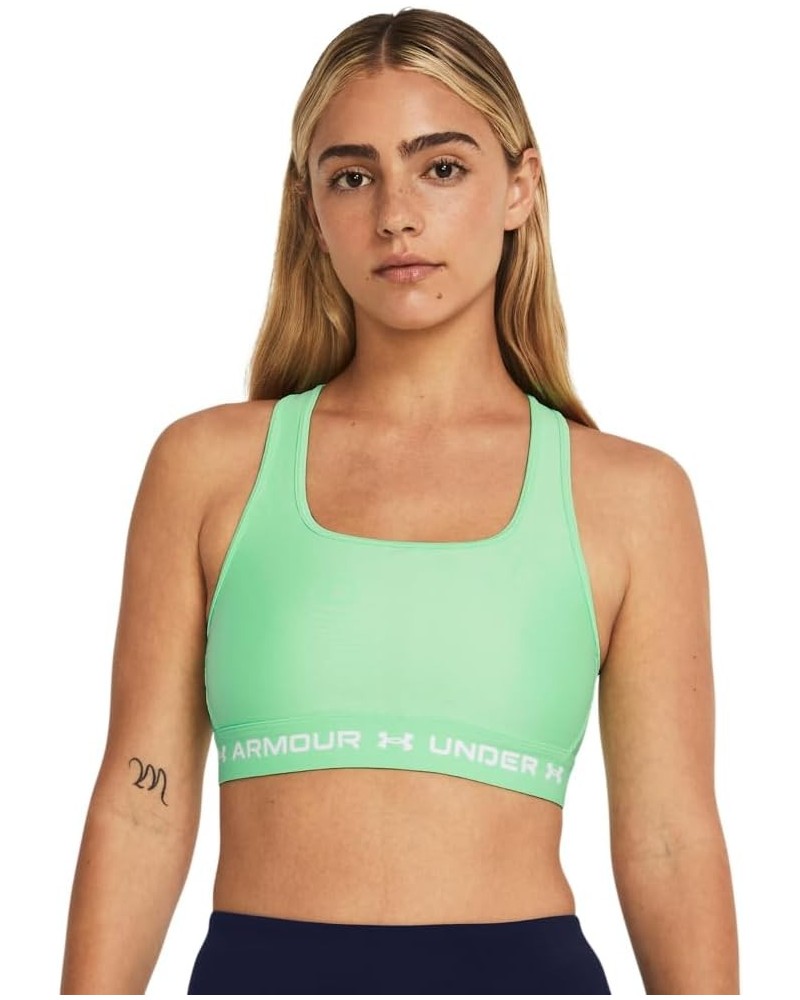 Women's Crossback Mid Impact Sports Bra (350) Matrix Green / Matrix Green / White $16.27 Lingerie