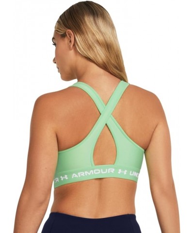 Women's Crossback Mid Impact Sports Bra (350) Matrix Green / Matrix Green / White $16.27 Lingerie