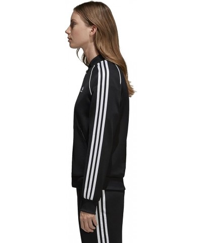 Women's Superstar Track Jacket Black/White/Black $19.37 Jackets