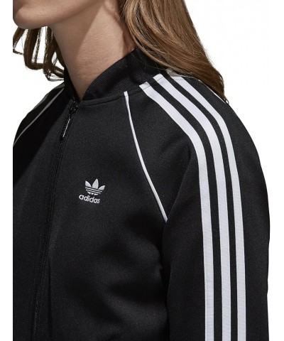 Women's Superstar Track Jacket Black/White/Black $19.37 Jackets