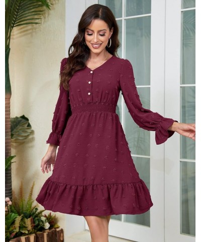 womens Classic Burgundy $10.25 Dresses