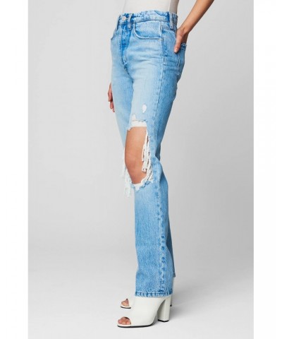 Womens Luxury Clothing Slim Straight Leg Denim Jeans, Comfortable & Stylish Pants, The Lexington, Bed of Roses, 27 $18.56 Jeans