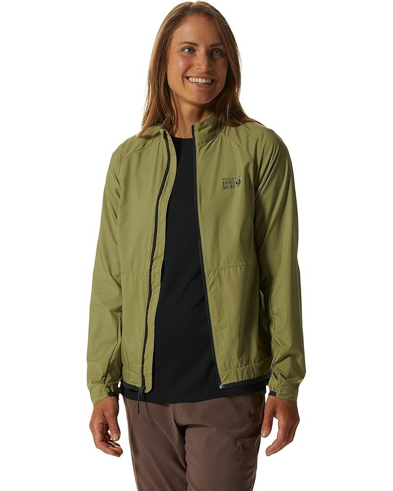 Women's KOR Airshell Full Zip Jacket Light Cactus $63.69 Jackets