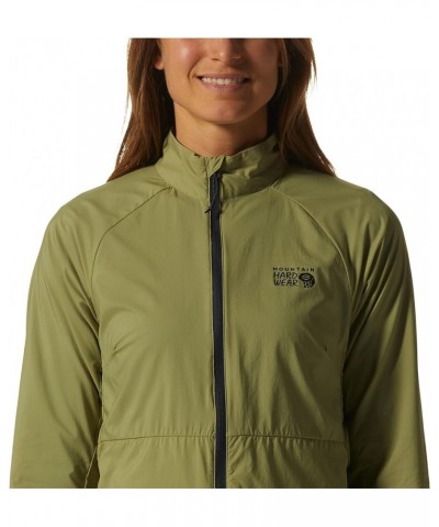 Women's KOR Airshell Full Zip Jacket Light Cactus $63.69 Jackets