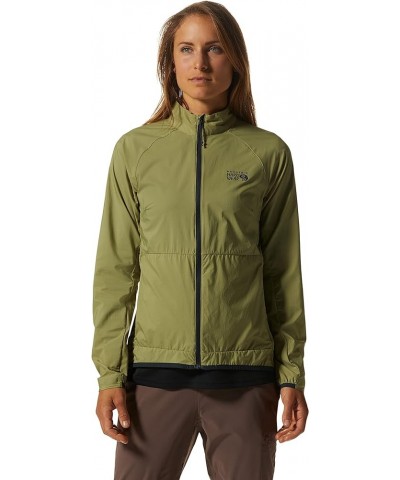 Women's KOR Airshell Full Zip Jacket Light Cactus $63.69 Jackets