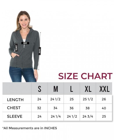 Women's Hoodie Jacket - Full Zip Up Slim Fit Hooded Top Lightweight Stretch Active Yoga Workout Sweatshirt Pullover Navy $15....