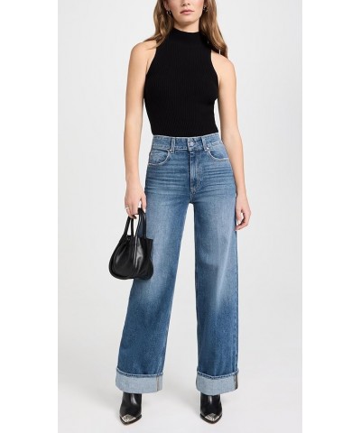 Women's Sasha 32" Wide Cuff Jeans Stefania $105.20 Jeans