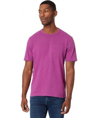 Men's Sunwashed Pocket Tee Deep Berry $16.96 T-Shirts