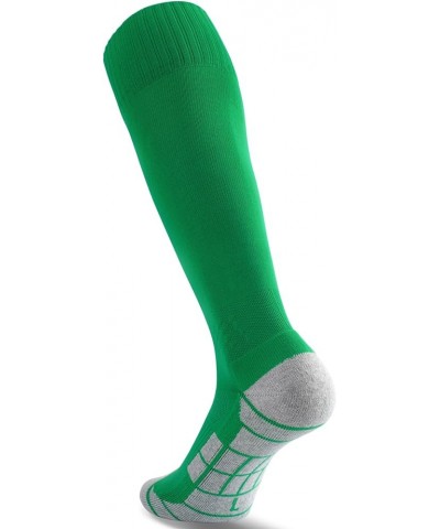 Soccer Socks (1/3/5 pairs) Team Sport Knee High Socks for Adult Youth Kids 1-pair Green $10.45 Activewear