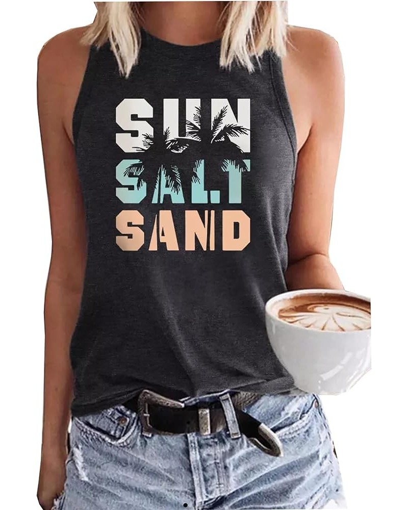 It is A Good Day to Drink On A Boat Tank Top for Women Lake Life Shirt Sleeveless Summer Vacation Graphic Tee Tanks Grey $10....