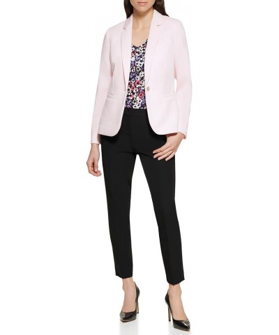 Women's One Button Blazer Jackets Ballerina Pink $52.17 Others