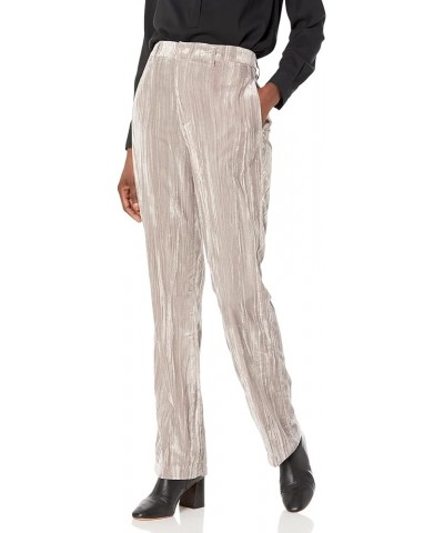 Women's Mercer Crushed Velvet Pant Silver $33.02 Pants