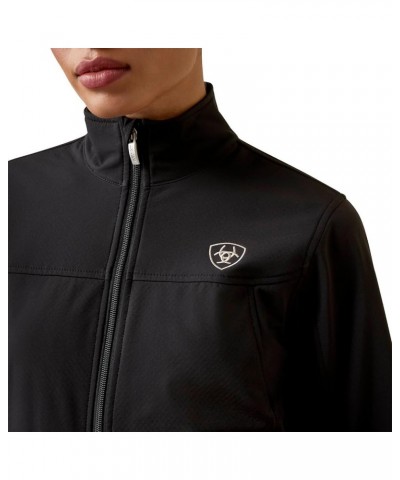 Women's New Team Softshell Jacket Black/Pony $43.18 Jackets