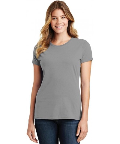 Port & Company Ladies Fan Favorite Tee Medium Grey $6.06 T-Shirts