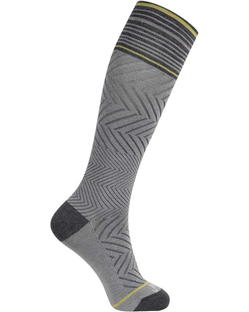 JAVIE 76% Merino Wool Graduated Compression Socks for Women & Men (15-20mmHg) Small Heather Grey $13.51 Activewear