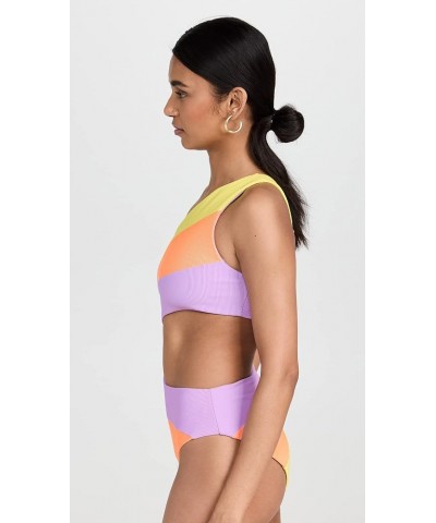 Women's Joyce One Piece Swimsuit Sundazed Color Block $65.74 Swimsuits