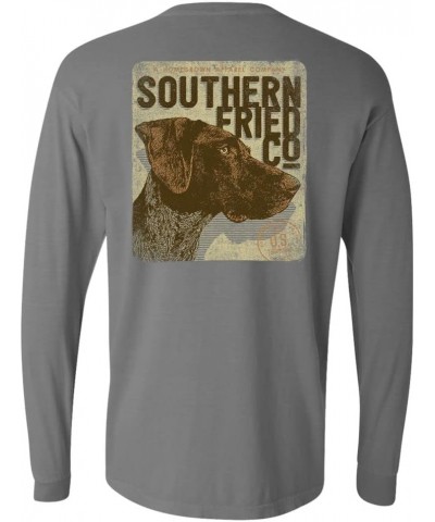 Bird Dog Long Sleeve Hunting T Shirt Granite $20.40 Tops