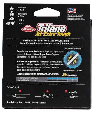 Trilene XT Monofilament Fishing Line 25 Pounds Clear $5.69 Activewear