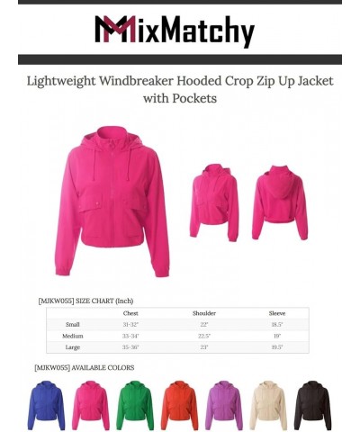 Women's Lightweight Y2K Cropped Jackets Yoga Quick Dry Windbreaker Zipper Jackets Workout Running Hoodie Jackets Green $12.82...