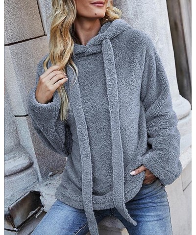 Women Long Sleeve Pullover Jumper Zipper Fleece Top Sweaters A-blue $16.50 Hoodies & Sweatshirts