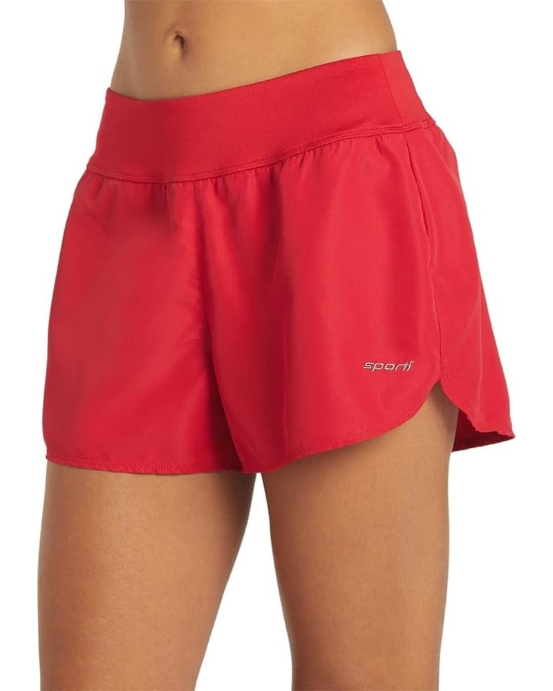 Women's Hybrid II Surf 4" Board Short Hybrid 2.5" Red $15.10 Swimsuits