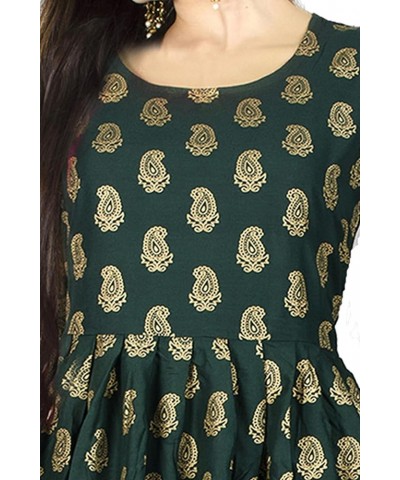 Holi Special Eid Gifts,Maxi Dress Evening Party Wear Maternity Dress for Women (K199-P) Bottle Green $30.24 Dresses