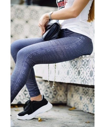 FP Colombian Leggings for Women Like Jeans Dressy Pants Active Wear Compression Pants Pantalones Colombianos Butt Lifting Bla...