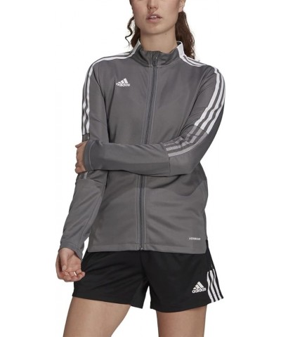 Women's Tiro 21 Track Jacket Team Grey $20.10 Jackets