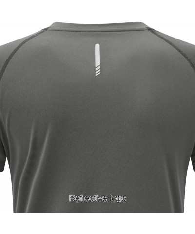 Women's Short Sleeve Shirts UPF 50+ Sun Protection Quick Dry Active Swim Shirts Rashguard Workout Top Deep Grey $10.31 Swimsuits