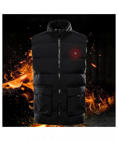 Heated Vest Women Rechargeable Waterproof Heated Jacket Fleece Heated Vest Lightweight Electric Heating Jacket 19-4 Heated Zo...