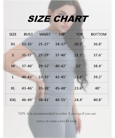 Two Piece Outfits for Women Fitted Crew Neck T-shirt High Waist Leggings Biker Shorts Matching Sets Streetwear Brown $14.35 A...