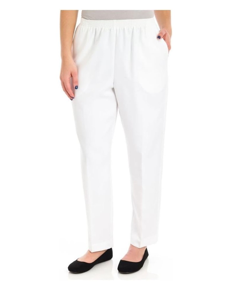 Women's Straight White $22.77 Pants