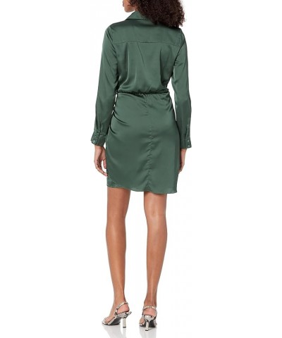 Women's Essential Long Sleeve Alya Dress Moss Mat $43.54 Dresses