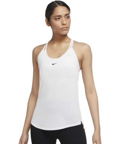 Women's Dri-FIT One Standard Fit Tank, White/Black, X-Large $12.26 Activewear